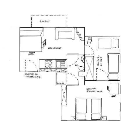 مزرعة للإقامة Hanauerhof *